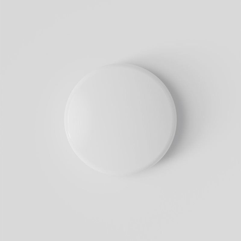 Bundventil INR EasyClean Universal med Vandlås Glossy White