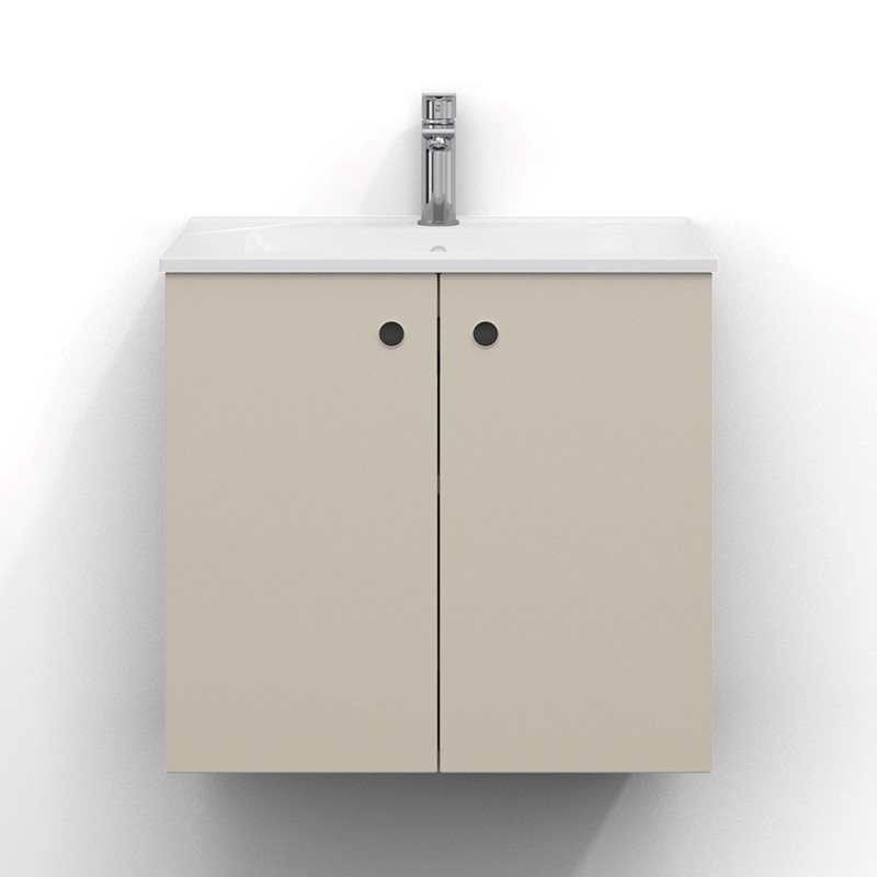 Vaskeskab Svedbergs Intro 60×45 cm med 2 låger