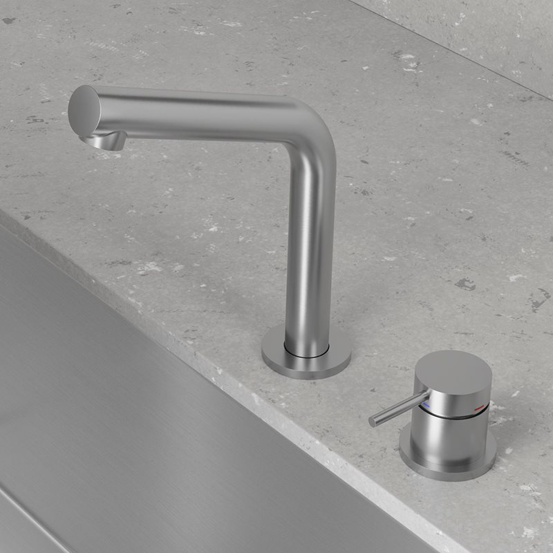 Håndvaskarmatur Scandtap Steel Harmonized B2