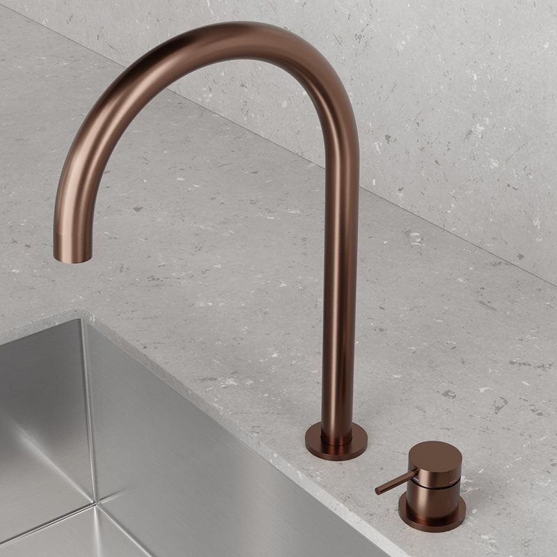 Køkkenarmatur Scandtap Steel Harmonized K2