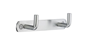 Dobbeltkrog Beslagsboden B1052 Børstet Stål