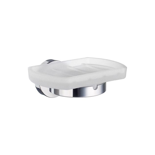 Sæbeskål Smedbo Home HK342 Matteret Glas/Krom