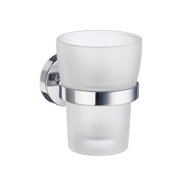 Tandkrus Smedbo Home HK343 Matteret Glas/Krom
