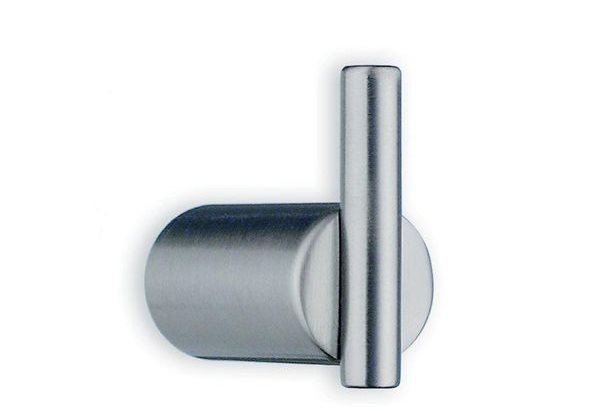 Beslagsboden håndklædekrog, børstet rustfrit stål