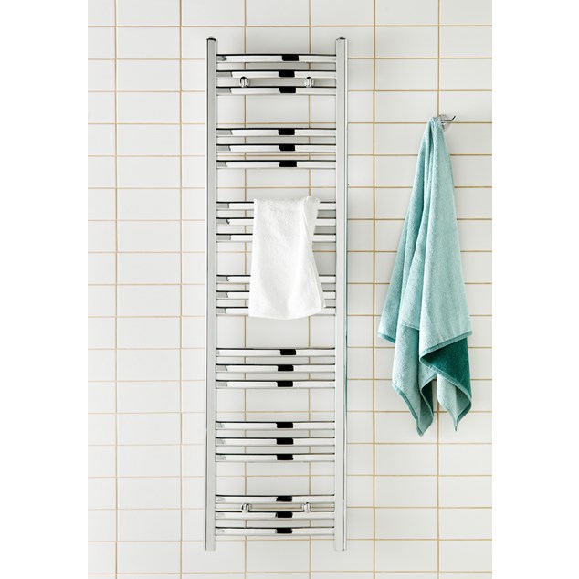 Håndklædetørrer Hafa Ellips Krom B/H/D 450 x1600 x100 mm