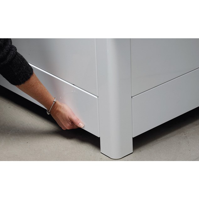 Gavl Svedbergs til Emaljebadekar 1300 mm Hvid