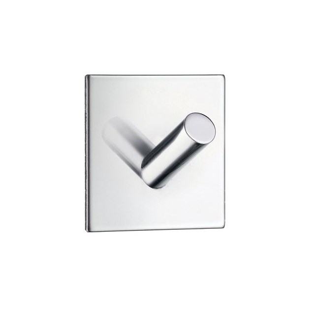 Enkelkrog Beslagsboden BK1092 Krom Selvklæbende