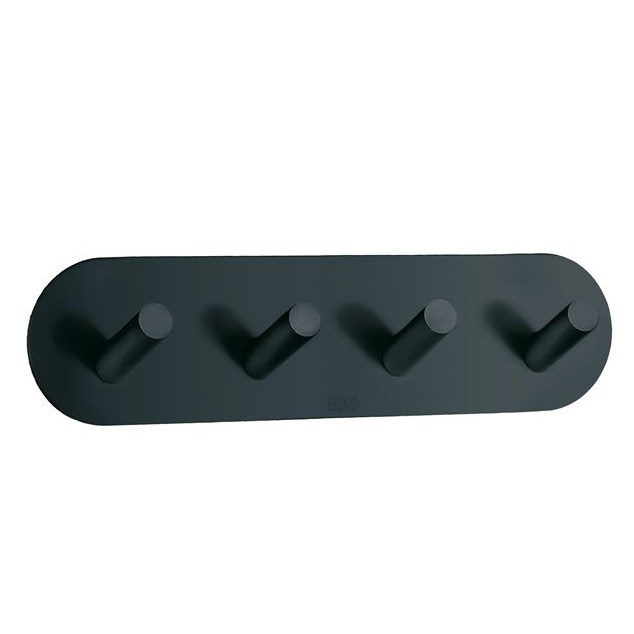 Firekrog Beslagsboden BB1094 Mar Sort Selvklæbende