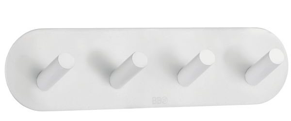 Firekrog Beslagsboden BX1094 Mat Hvid Selvklæbende