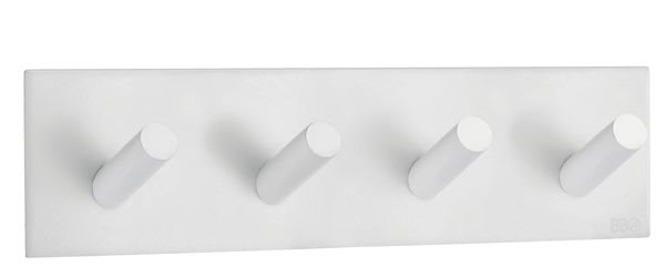 Firekrog Beslagsboden BX1096 Mat Hvid Selvklæbende