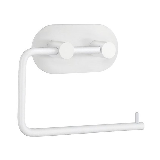 Toiletpapirholder Beslagsboden BX1097 Mat Hvid Selvklæbende