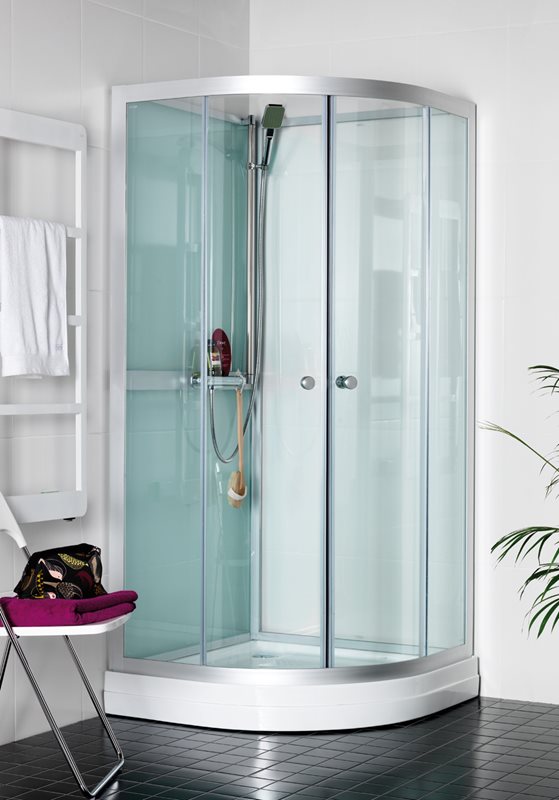 Brusekabine Hafa Polaris Round 900x900