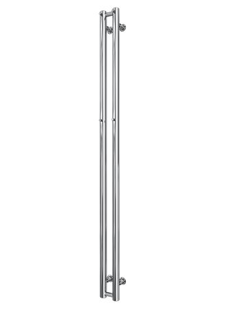Håndklædetørrer Nordhem Rosendal Krom Vand & EL 120x1500 mm