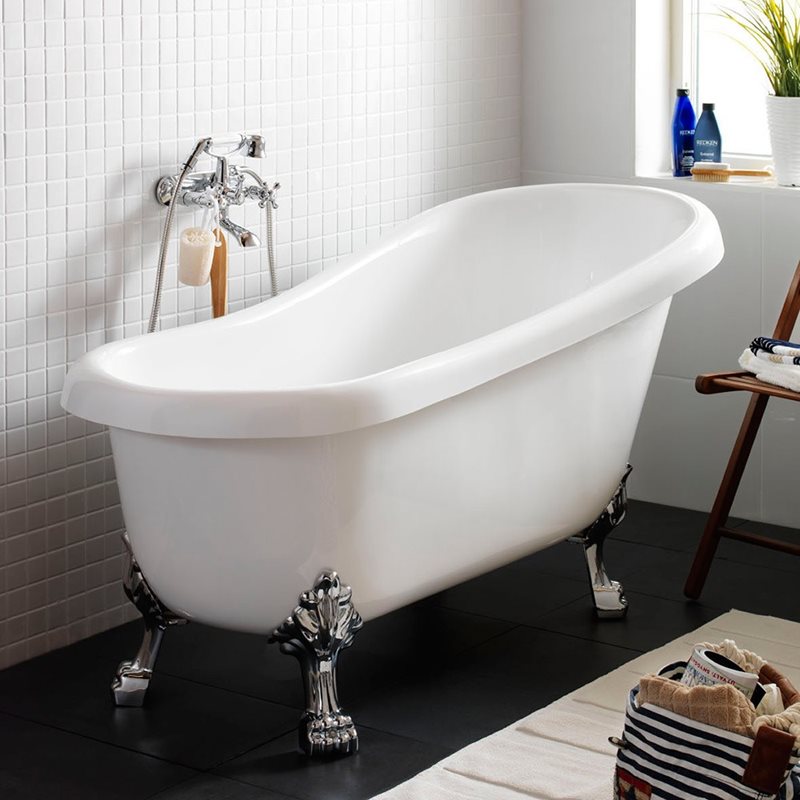 Potebadekar Hafa Mayfair 1550 mm Hvid