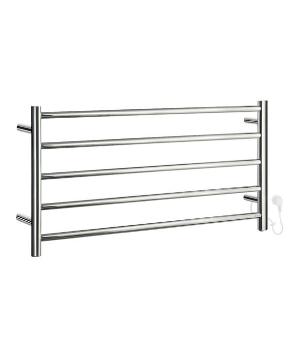 Smedbo Dry FK702 håndklædetørrer, el, 100x48 cm, poleret rustfrit stål