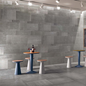 Klinkermosaik Ceramiche Keope Back Silver Stripes ark 30xx60 cm