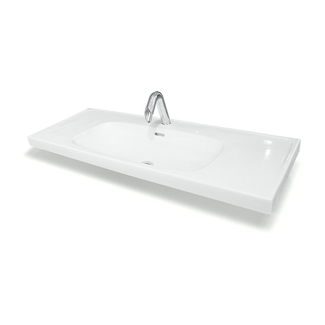 Håndvask Svedbergs Deep Hvid 100x45x6