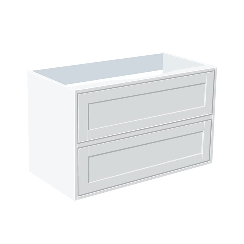 Vaskeskab Hafa Eden Hvid 900