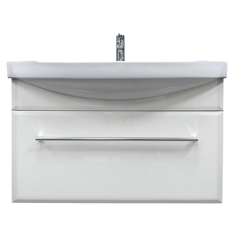 Vaskeskab Arredo Classic 100 Hvid Højblank