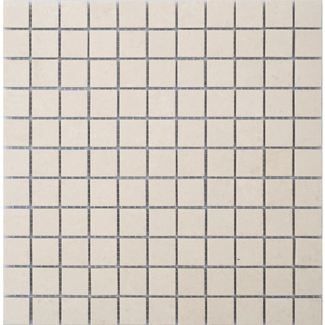 Klinkermosaik Terratinta Archgres Marfill 2,5x2,5 cm (30x30 cm) Beige