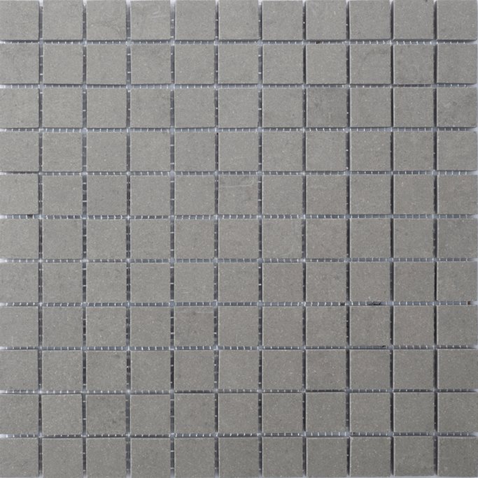 Klinkermosaik Terratinta Archgres Taupe 2,5x2,5 cm (30x30 cm) Grå