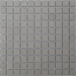 Klinkermosaik Terratinta Archgres Taupe 2,5x2,5 cm (30x30 cm) Grå