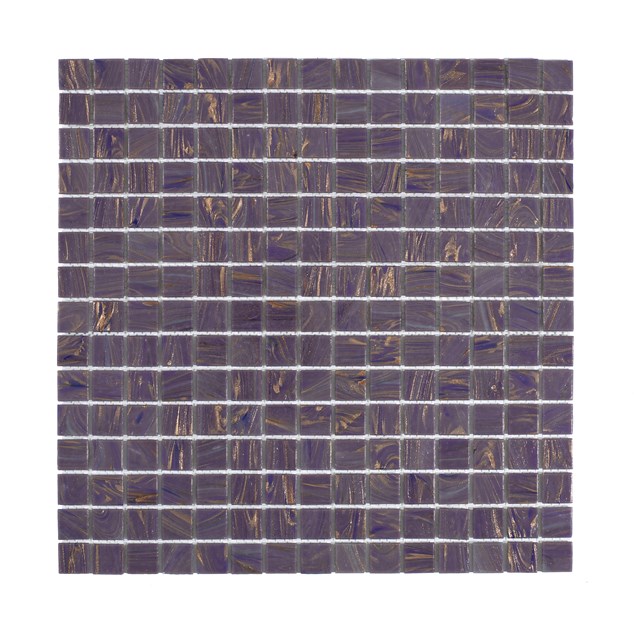 Glasmosaik Arredo Lilac/Gold 2x2 cm (30x30 cm)