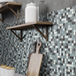 Krystalmosaik Arredo Grey/Silver mix Blank 2,3x2,3 cm (30x30 cm)