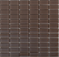 Krystalmosaik Arredo Brown Blank 2,3x4,8 cm (30x30cm)