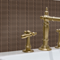 Krystalmosaik Arredo Brown Blank 2,3x4,8 cm (30x30cm)
