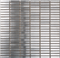 Mosaik Arredo Steel 5,2x1,1 cm (32x32 cm)