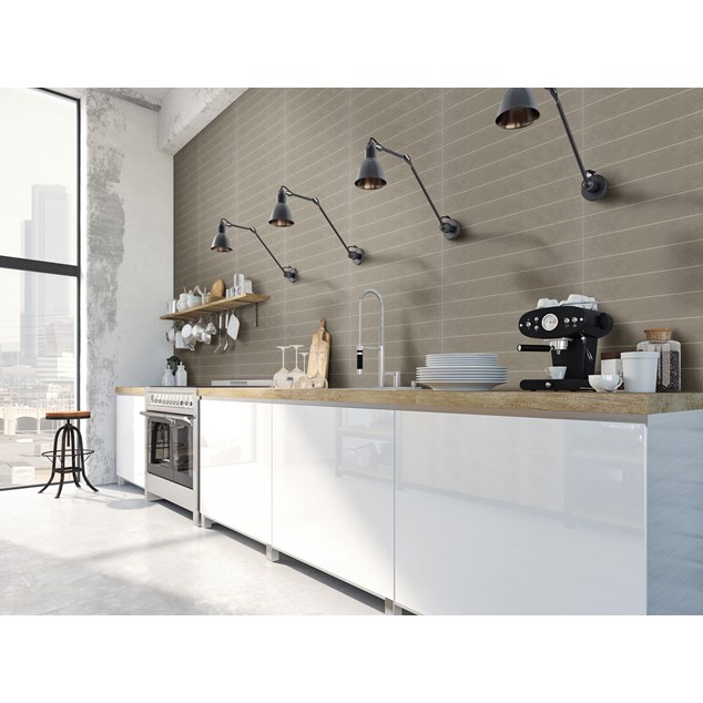 Klinker Arredo Quartz Brown 10x60 cm