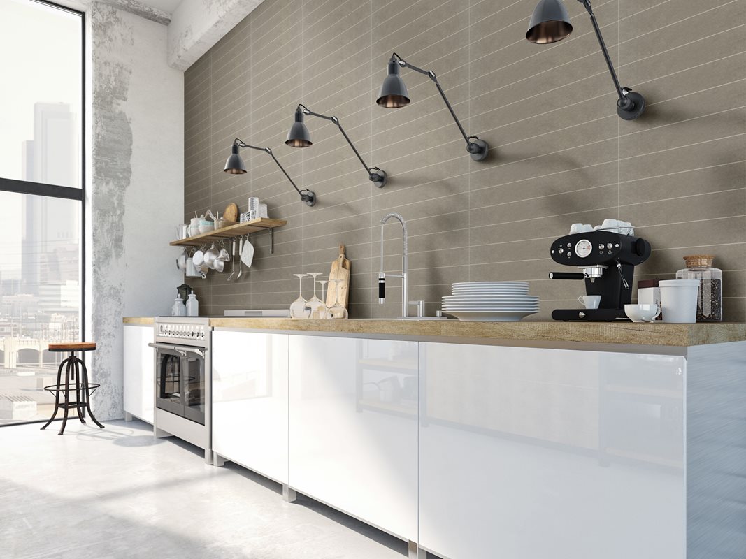 Klinker Arredo Quartz Brown 10x60 cm