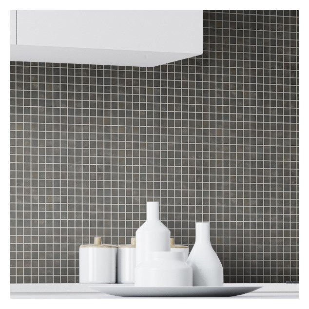 Mosaik Arredo Fingerprint Black Mat 2x2 cm (30x30) cm