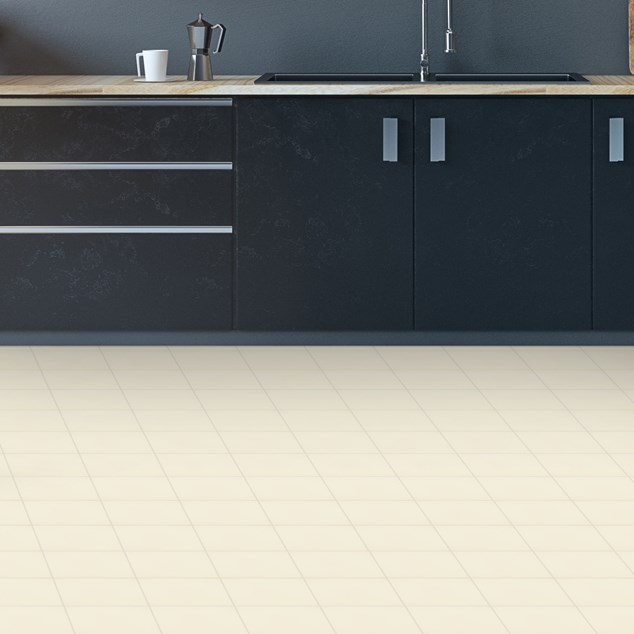 Klinker Arredo Unicolor Ivory Hvid Mat 20x20 cm
