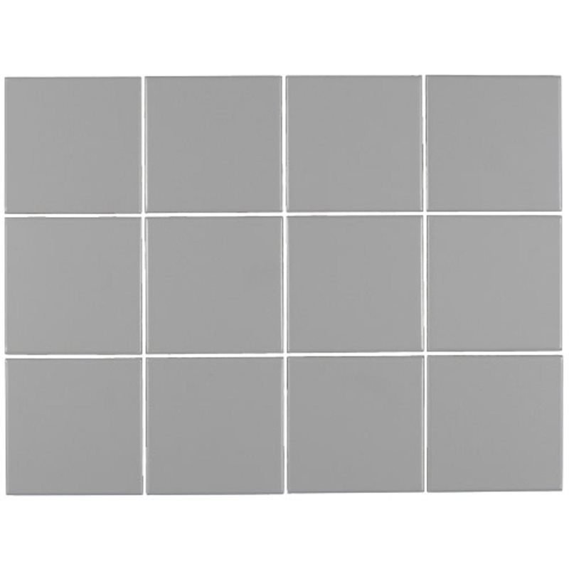 Klinker Arredo Unicolor Mid.grey 10x10 cm