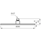 Brusehoved Tapwell ZSOF250 Messing