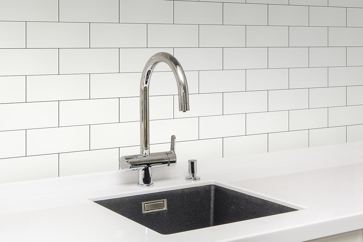 Vægflise Arredo Color Hvid Blank 7,5x15 cm