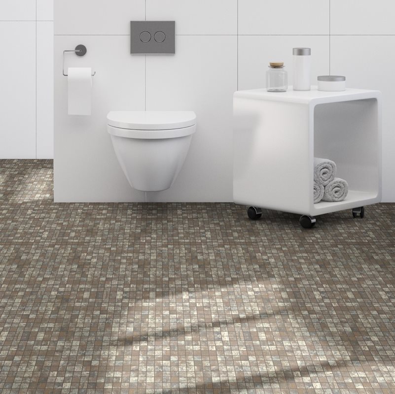 Klinkermosaik Arredo Iron Rust Mosaik Square 3x3 cm (30x30cm)