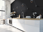 Krystalmosaik Arredo Black Blank 2,3x2,3 cm (30x30 cm)