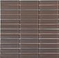 Krystalmosaik Arredo Brown Blank 2,3x9,8 cm (30x30 cm)