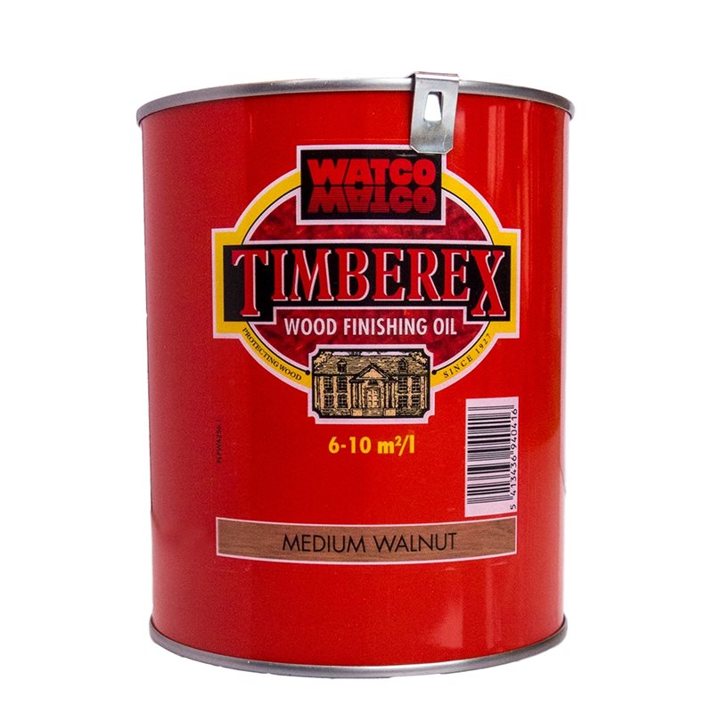 Træolie Timberex Coloured Medium Walnut 1 Liter