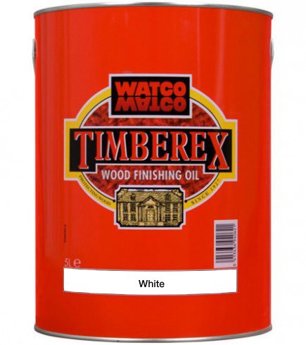 Træolie Timberex Coloured White 5 liter