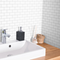 Flisemosaik Arredo Color Hvid Blank 5x10 cm (ark 30,5x30,9 cm)