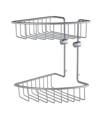 Brusekurv Smedbo House RS377  Børstet Krom