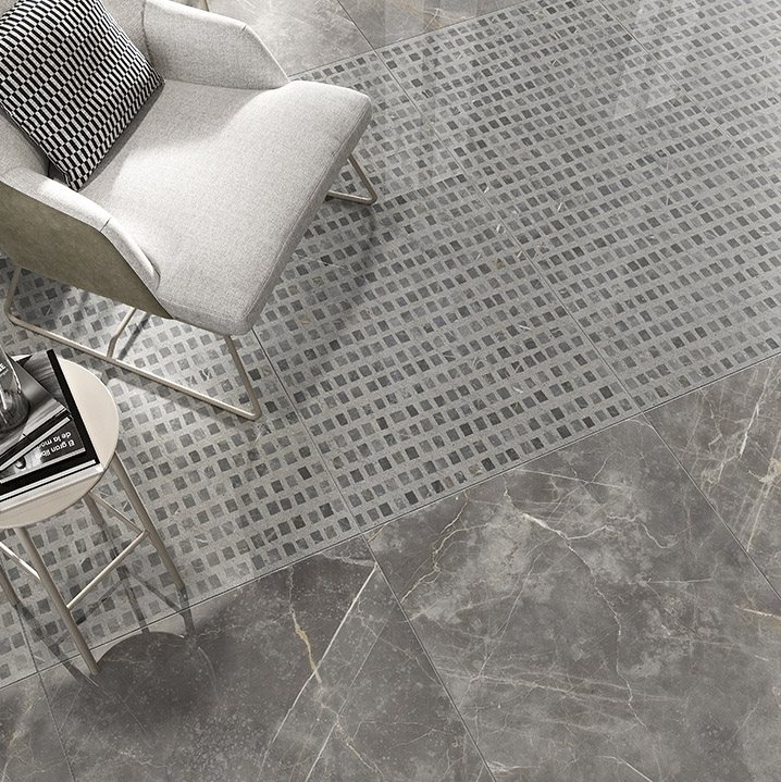 Klinker Fioranese Marmorea Grigio Imperiale L/R 60x60 cm Blank