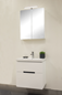 Spejlskab Arredo Soft Hvid Blank 60 cm