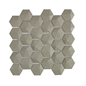 Vægflise Natucer Ceramica Natural Hex Grey 3D 6,5x5,7 (34x32,6)