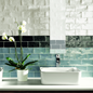 Vægflise Natucer Ceramica Natural Cotswold Bianco Hvid 7,5x15