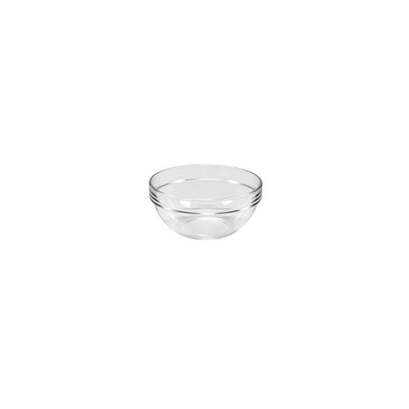 Exxent Skål Ø 14 cm, stapelbar, Härdat glas, 62,5 cl,